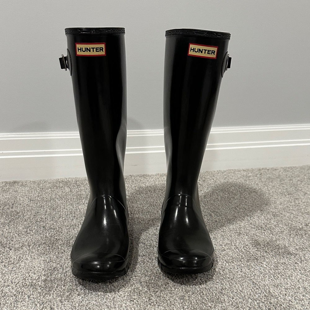 Hunter Classic Black Waterproof Boots